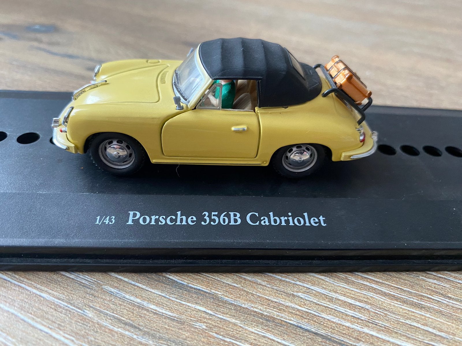 Porsche 356B Cabriolet 1:43, Ophalen of Verzenden, Zo goed als nieuw, Auto, Overige merken