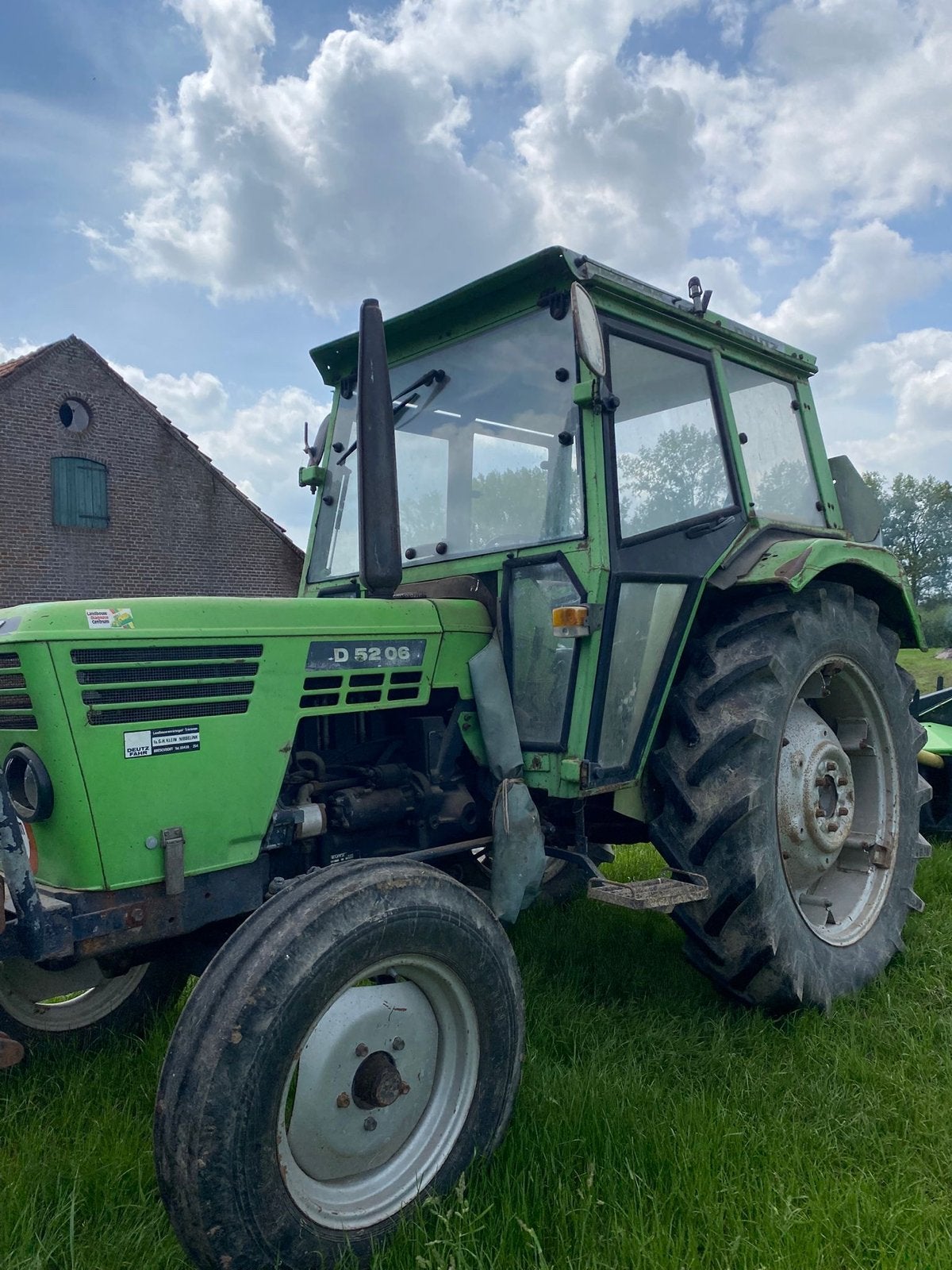 Deutz-Fahr D 5206 Tractor met hooibouwmachines, Deutz - Fahr, Oldtimer, Ophalen of Verzenden, Tot 80 Pk