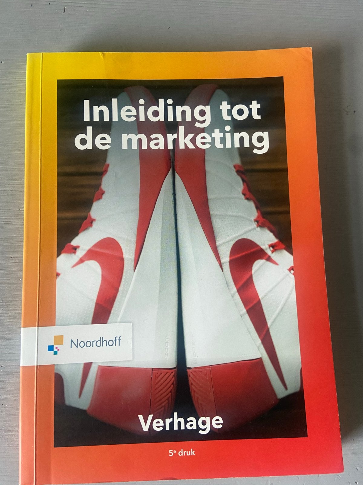 Inleiding tot de marketing - 5e druk Verhagen, Boeken, Studieboeken en Cursussen, Ophalen of Verzenden, Gamma, Gelezen, HBO