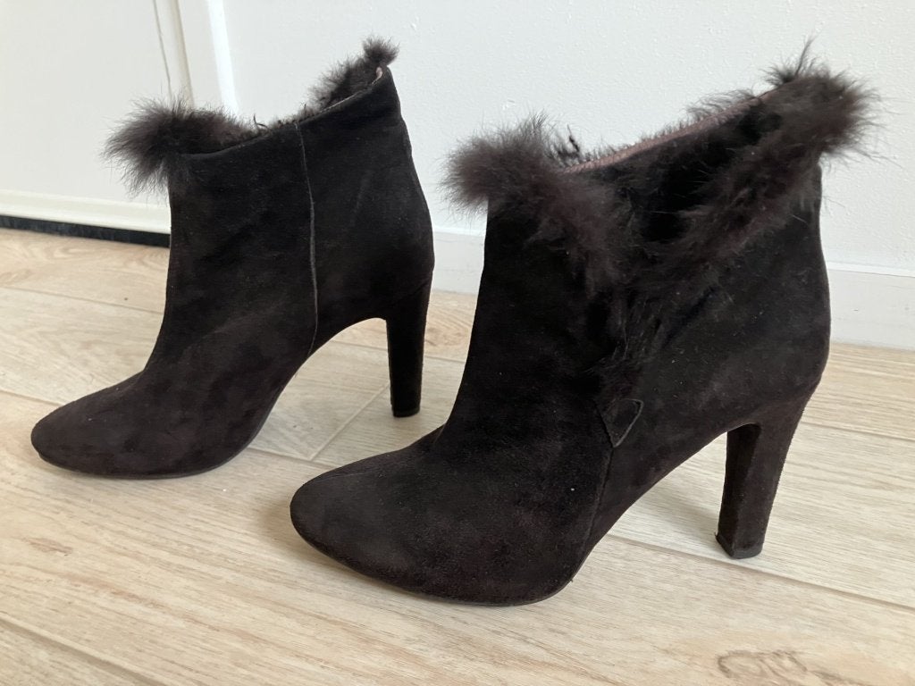 Schoenen/ enkellaarzen bruin unisa maat 37, Bruin, Lage of Enkellaarzen, Ophalen of Verzenden, Unisa