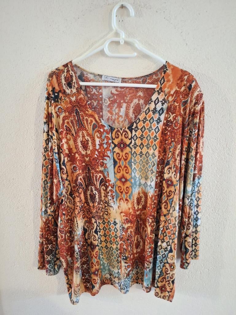 Magna Top Maat 52, Kleding | Dames, Overige kleuren, Shirt of Top, Ophalen of Verzenden, Magna