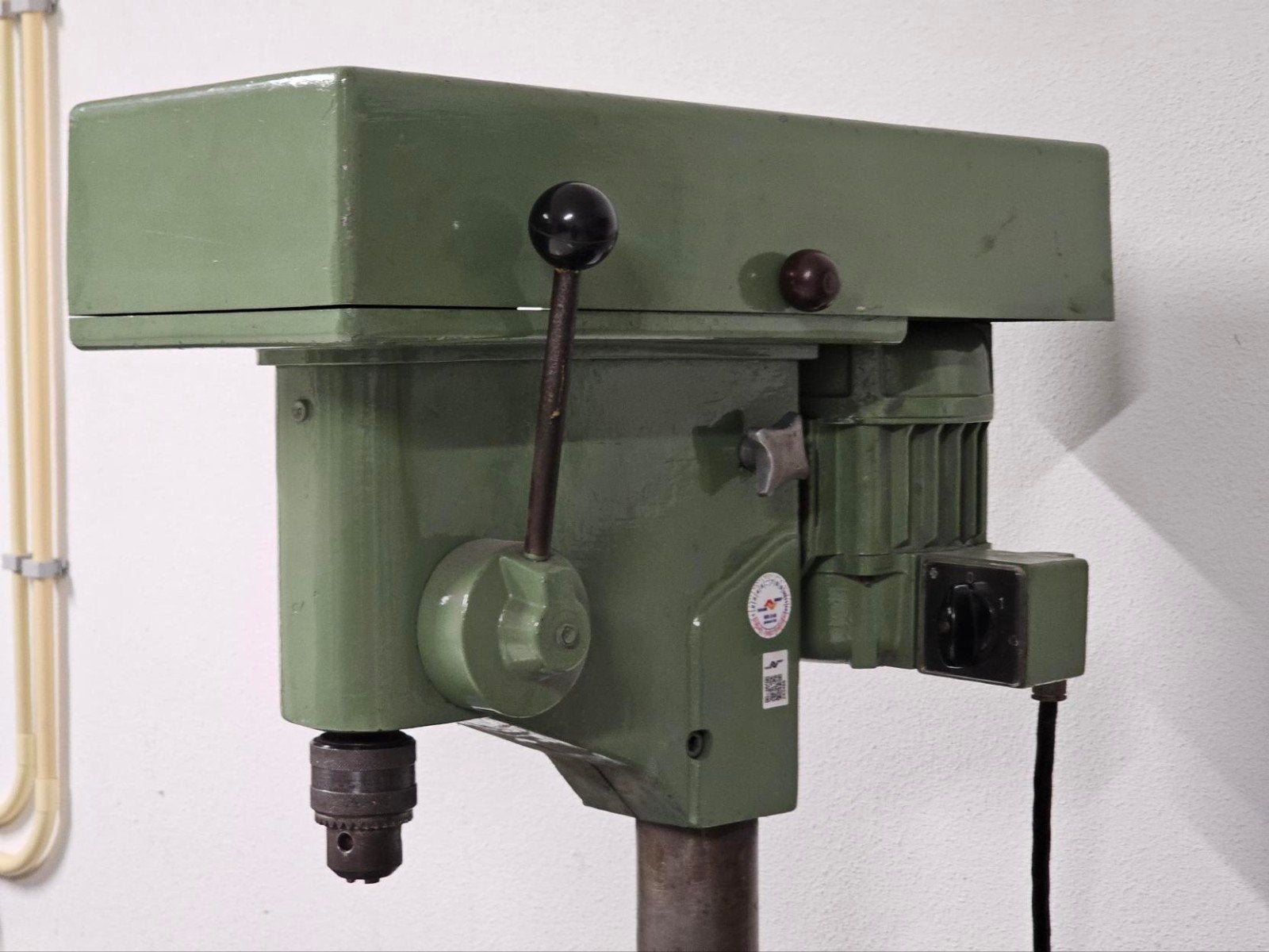 Kolomboormachine - Creusen, krachtstroom, Ophalen, Gebruikt, 600 watt of meer, Kolomboormachine