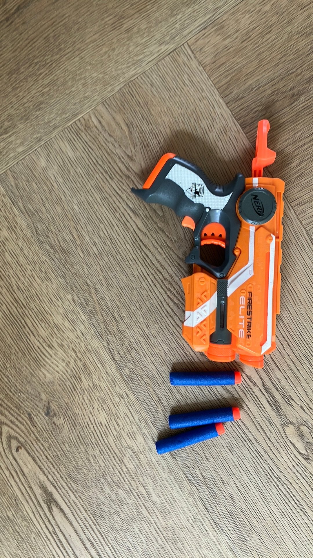 Nerf N-Strike Elite Firestrike Blaster met pijltjes, Ophalen, Gebruikt, Jongen of Meisje
