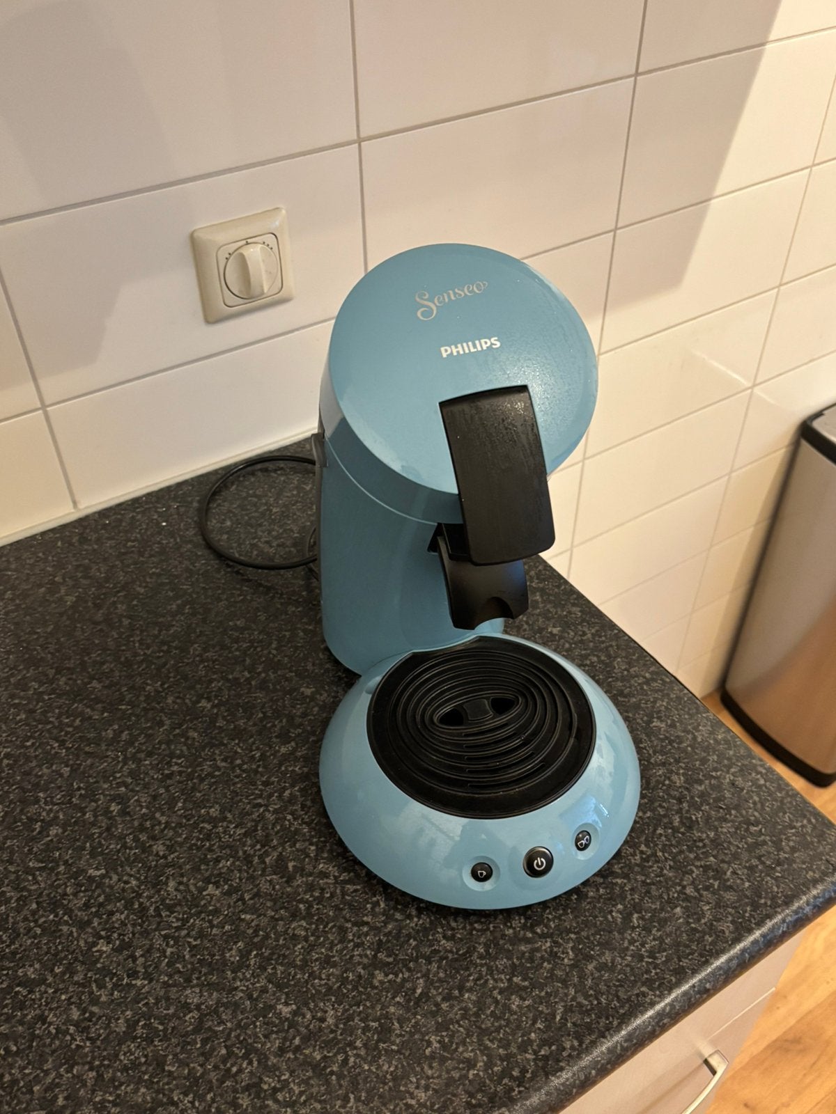 Senseo philips, Ophalen, Gebruikt, Koffiemachine, Koffiepads en cups