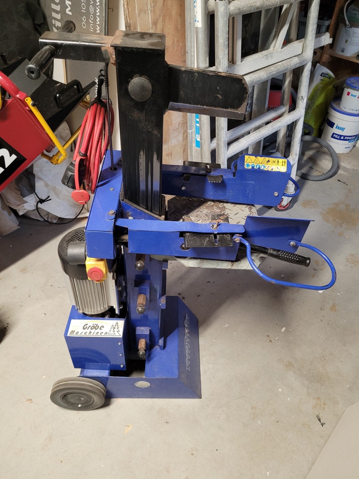TE HUUR kloofmachine, klover, Tuin en Terras, Kloofmachines, Ophalen, Liggend