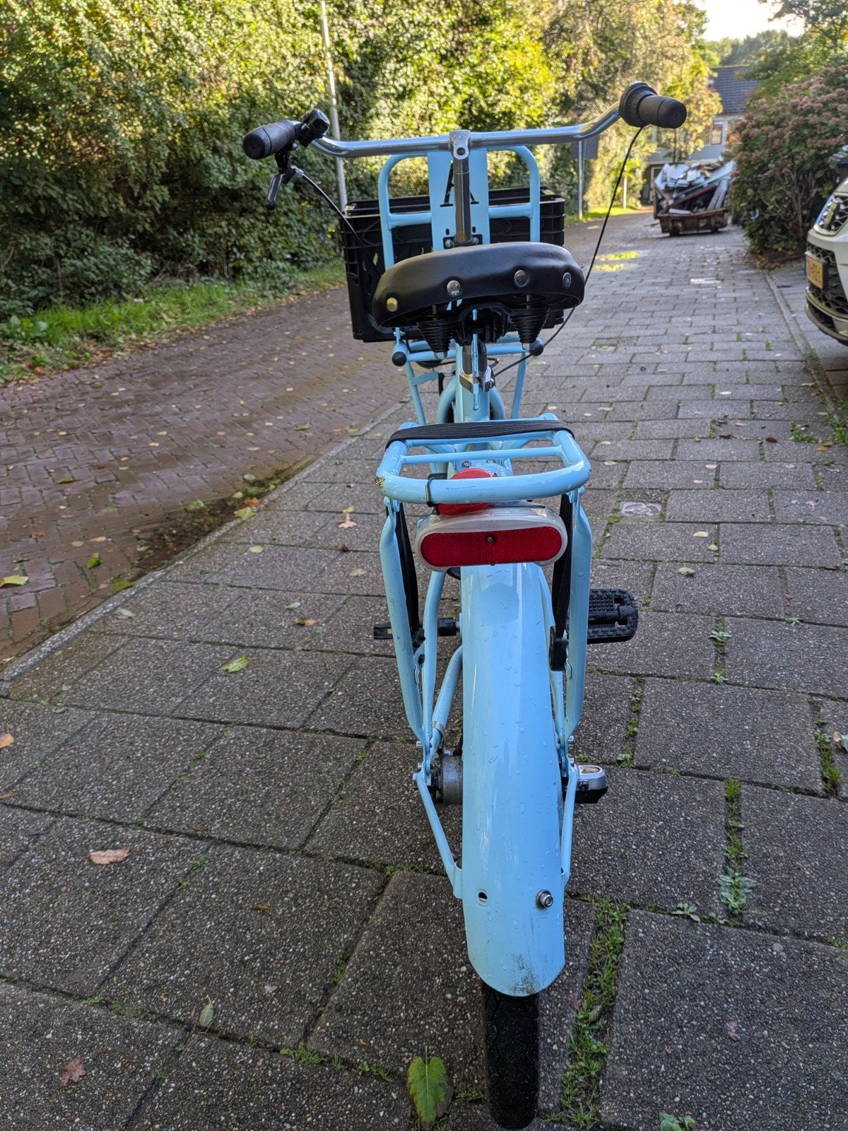 24 inch dames fiets zonder mandje, Minder dan 47 cm, Ophalen, Gebruikt