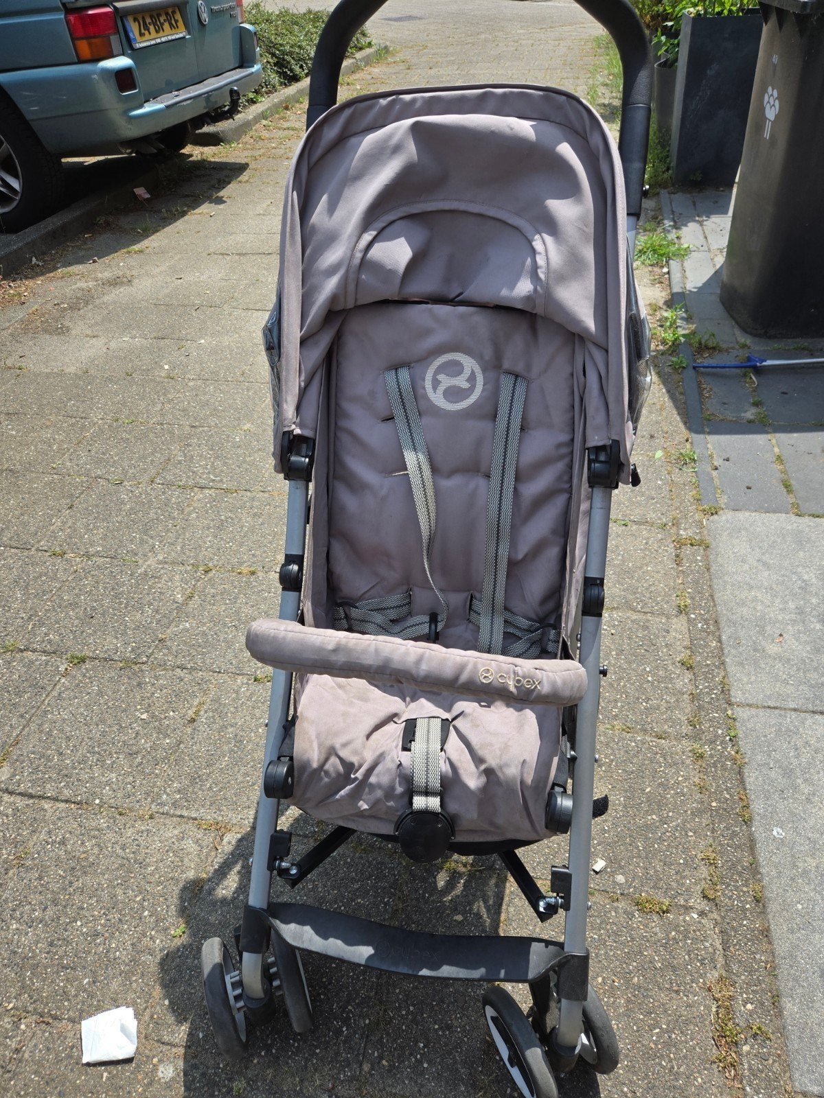 Cybex Buggy - Compact en compleet met regenhoes, Ophalen, Gebruikt, Overige merken, Verstelbare rugleuning