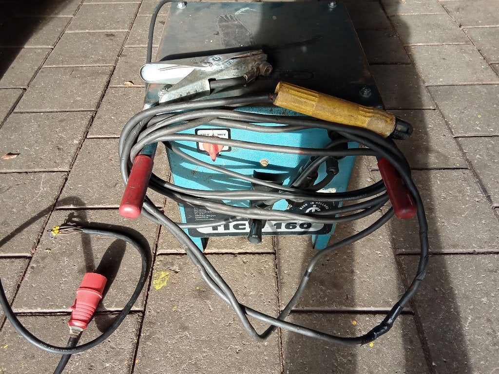 Tico 160 amp., Doe-het-zelf en Verbouw, Ophalen, Gebruikt, 150 tot 250 ampère, Elektroden