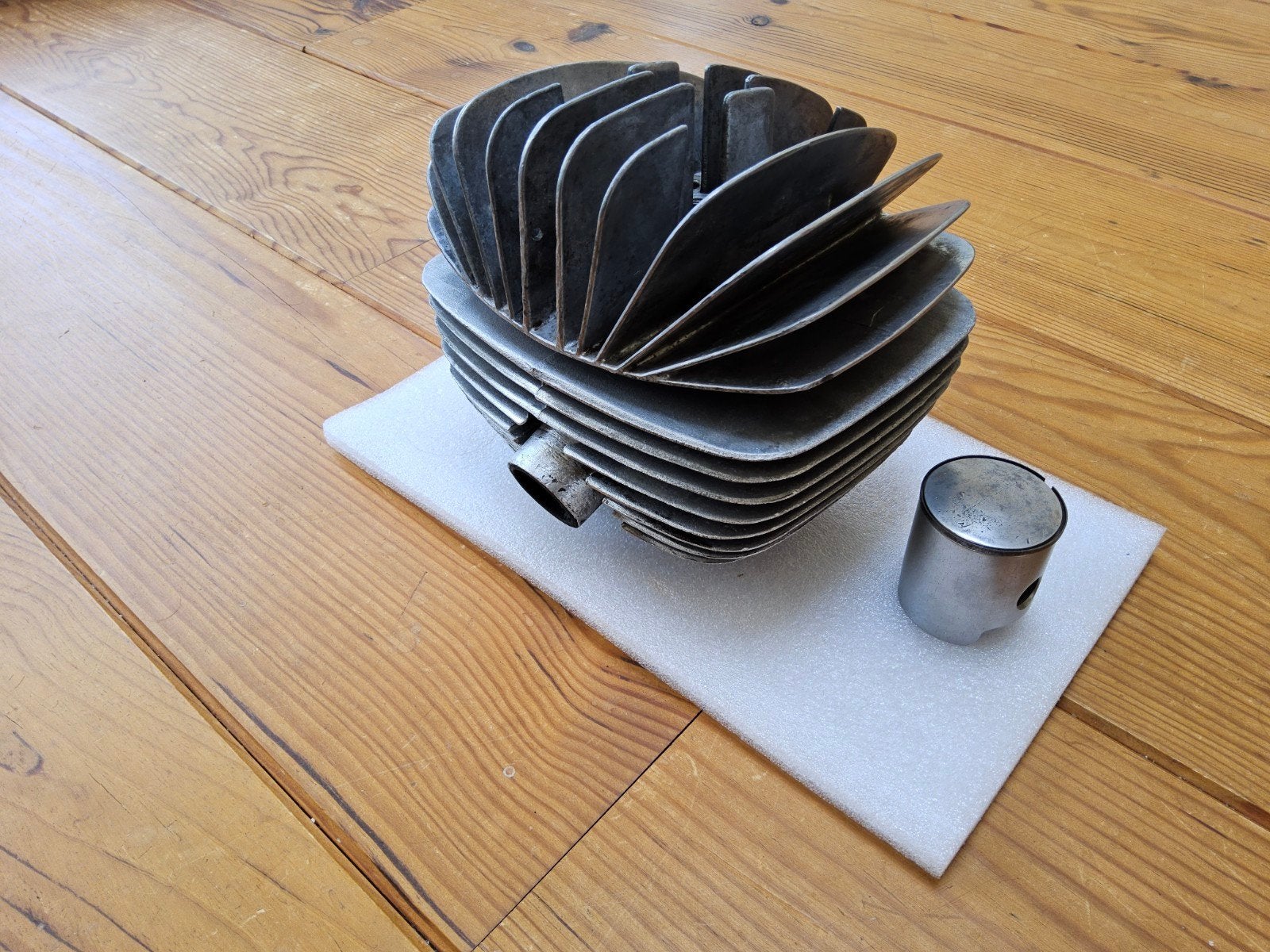 Zundapp 70cc Breitwand Cilinder Set Waaierkop., Ophalen of Verzenden, Gebruikt, Cilinder