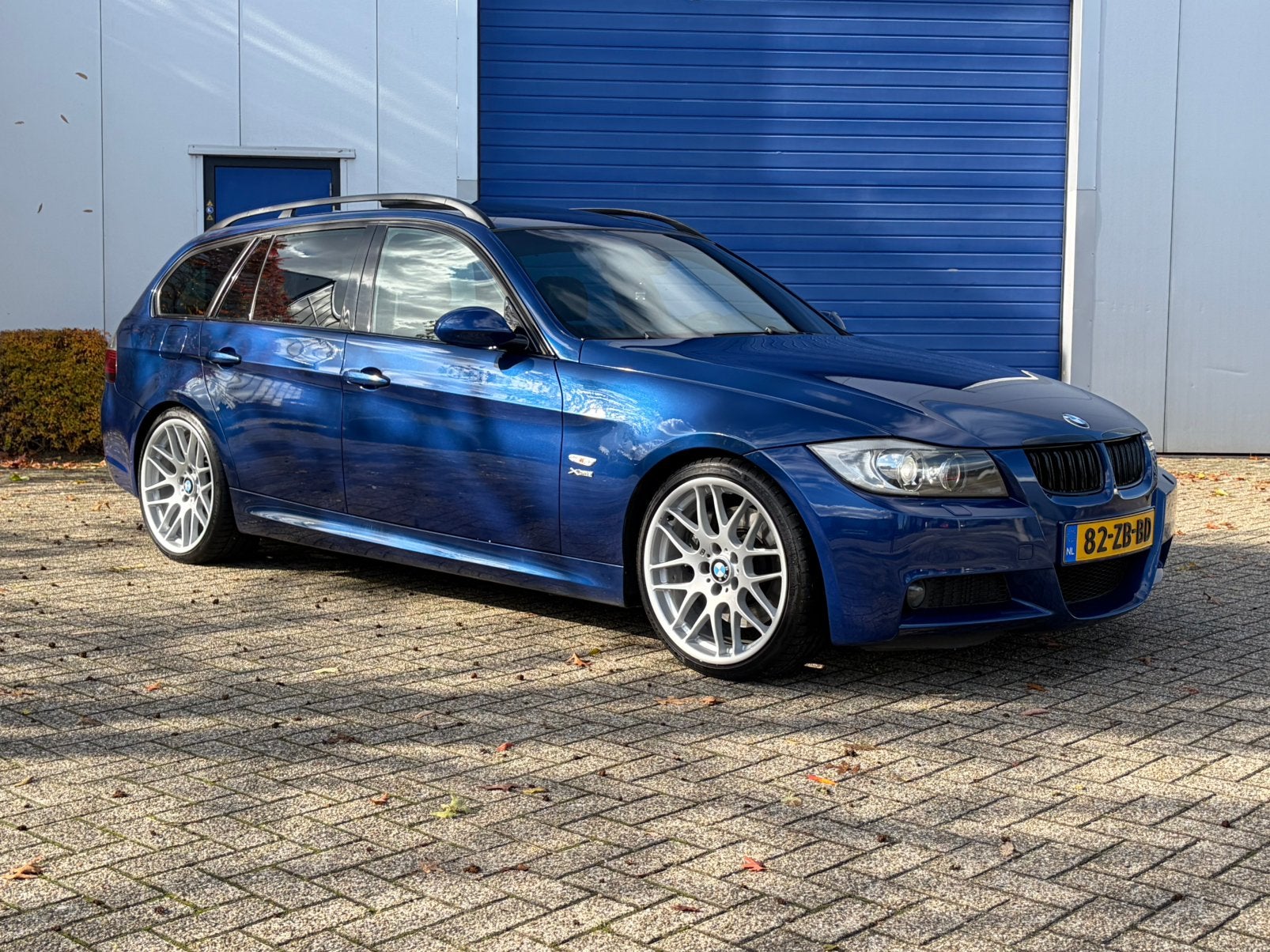 BMW 3-Serie 3.0 XI 330 Touring AUT 2007 Blauw, Automaat, 1800 kg, Zwart, Blauw