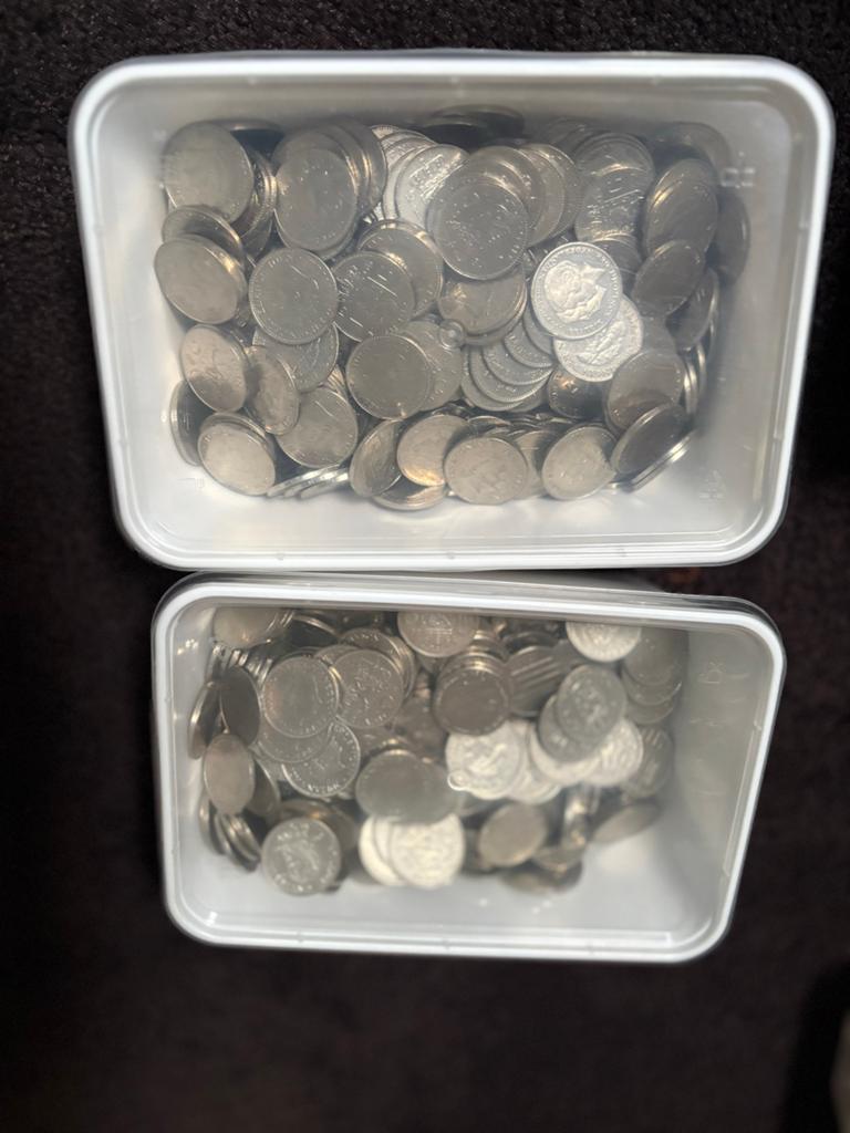 Grote partij Nederlandse guldens/ 4.5 kilo, Ophalen of Verzenden