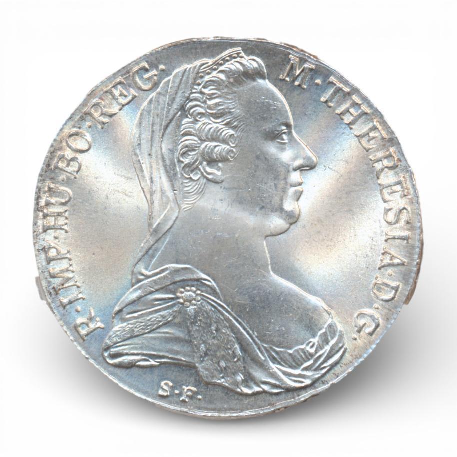Oostenrijk 1 Thaler 1780 herslag
