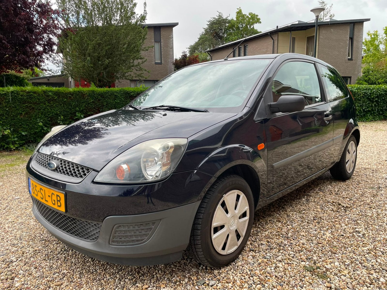 Ford Fiësta 1.3 8V 3DR 2006 Blauw, Auto's, Ford, 1299 cc, 40 €/maand, 4 cilinders, Blauw