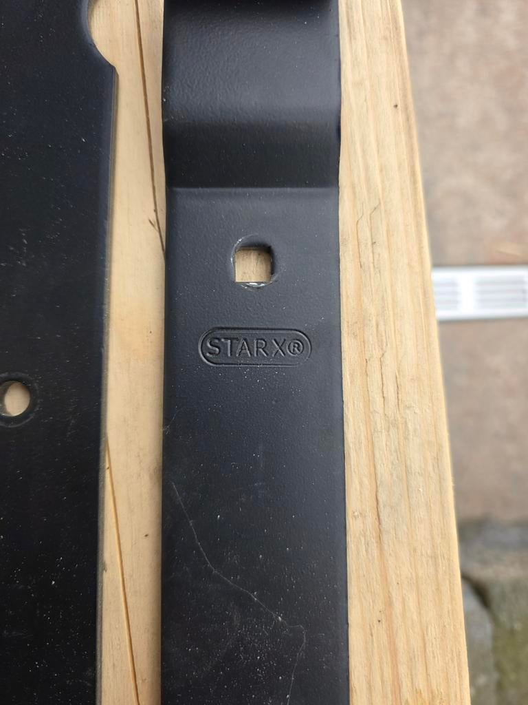 Hengen & duimen Starx Rustica Scharnieren - Zwart IJzer, Doe-het-zelf en Verbouw, Hang- en Sluitwerk, Ophalen of Verzenden, Gebruikt
