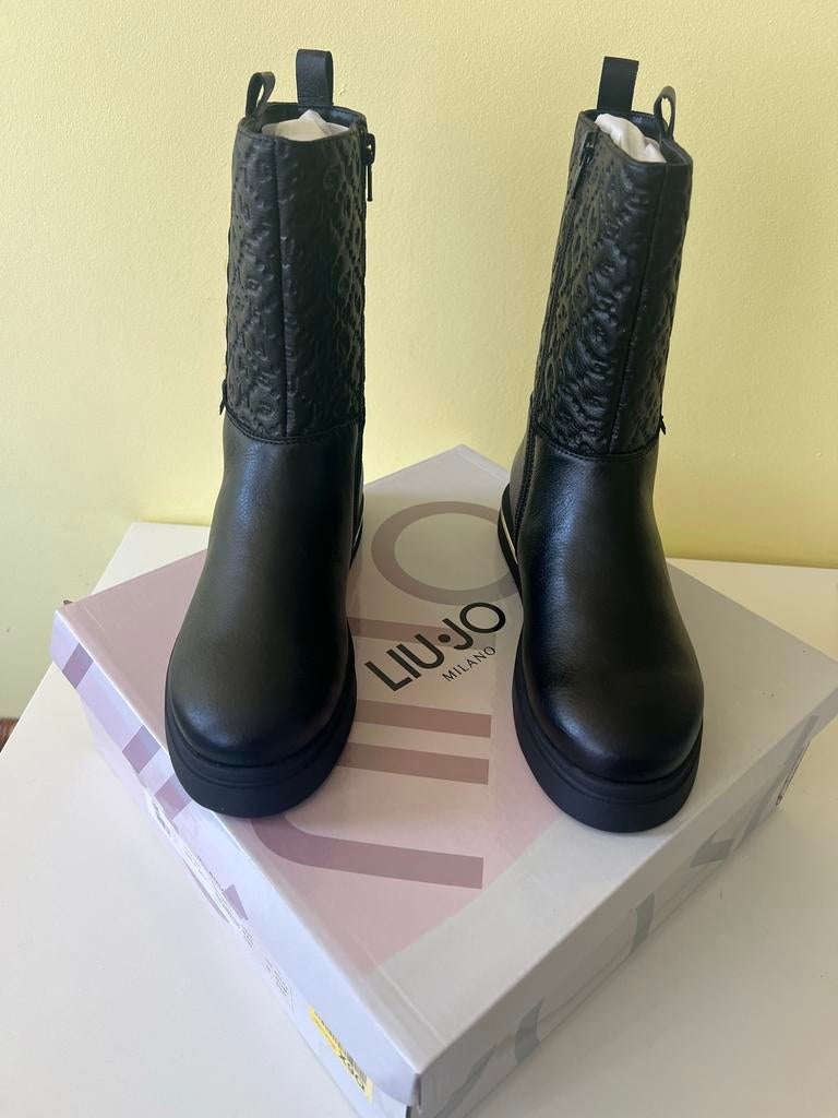Liu Jo Milano Zwarte Laarzen met Studs, Nieuw, Laarzen, Verzenden, Meisje