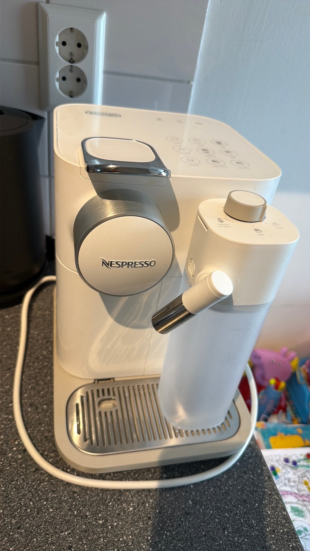 Nespresso De'Longhi Lattissima, Ophalen, Afneembaar waterreservoir, Overige typen, Koffiemachine