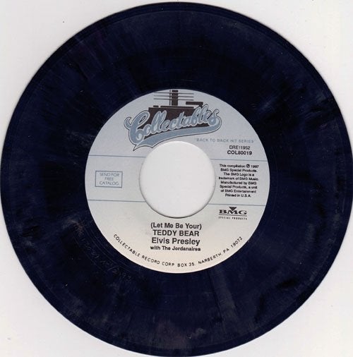 Elvis Presley - Teddy Bear 7", 7 inch, Colored vinyl, Ophalen of Verzenden, Pop