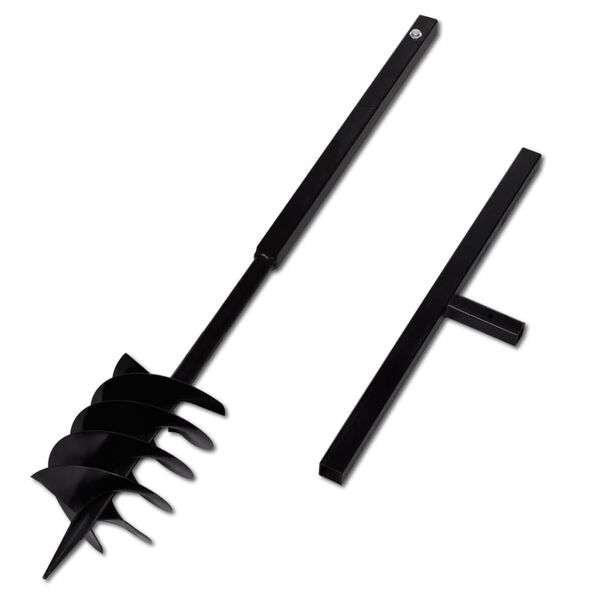Grondboor schroefboor boor + handvat 180 mm GRATIS BEZORGD!, Overige merken, Grondboor, Verzenden, Nieuw