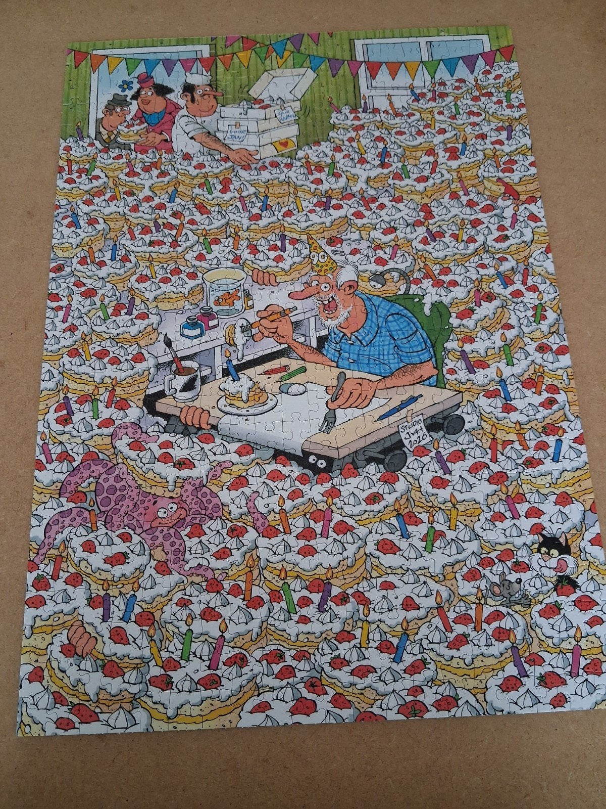 Jan van Haasteren expert puzzel nr 8, Ophalen of Verzenden, 500 t/m 1500 stukjes, Zo goed als nieuw