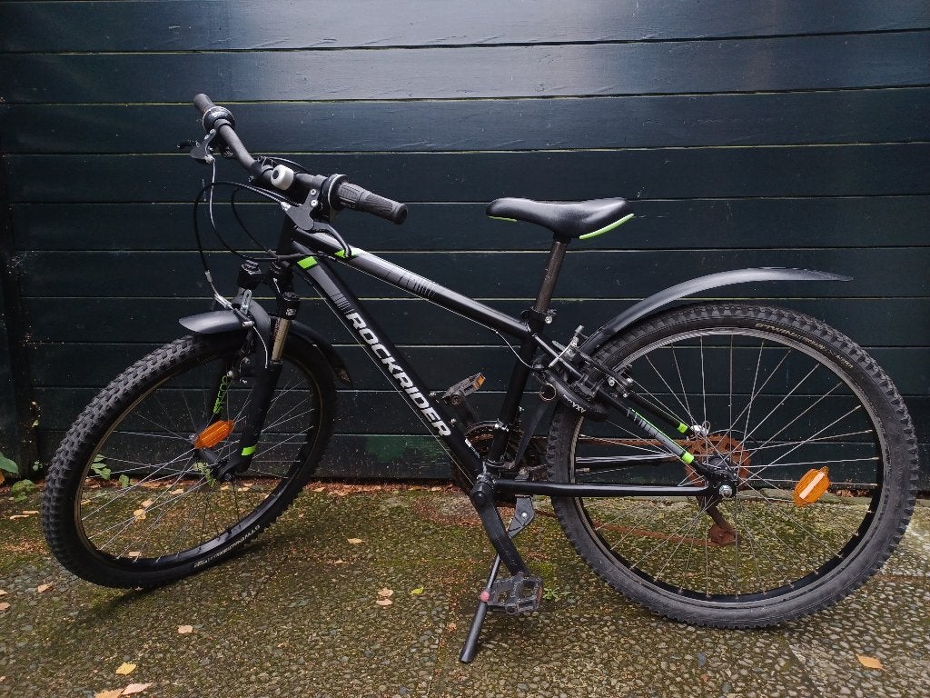 Fiets (jongen of meisje) Rockrider 24-inch (9-12 jaar), Fietsen en Brommers, Fietsen | Jongens, Ophalen, Versnellingen, Schijfrem