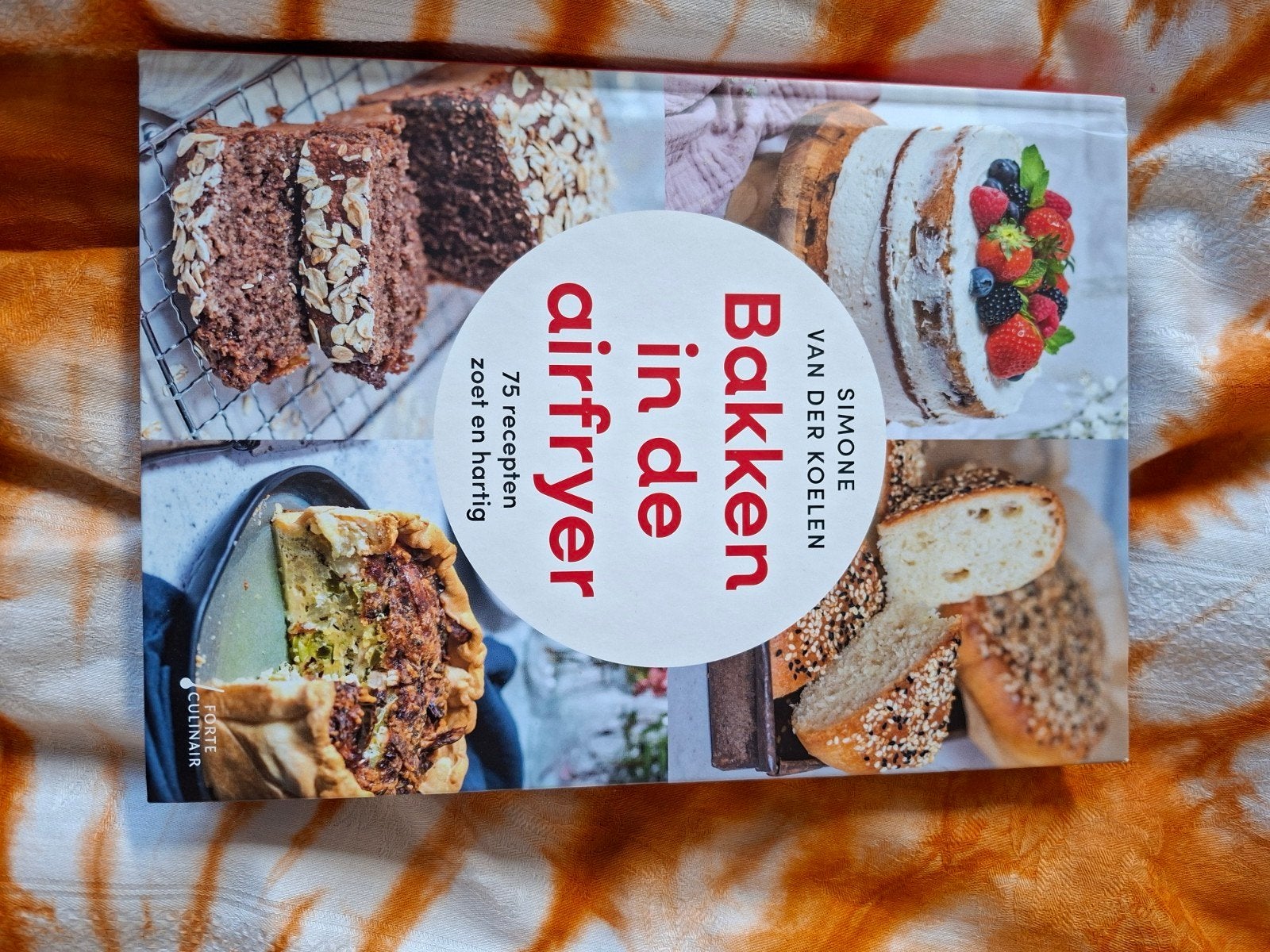 Bakken in de Airfryer: 75 zoete en hartige recepten, Simone van der Koelen, Ophalen of Verzenden, Zo goed als nieuw, Overige typen