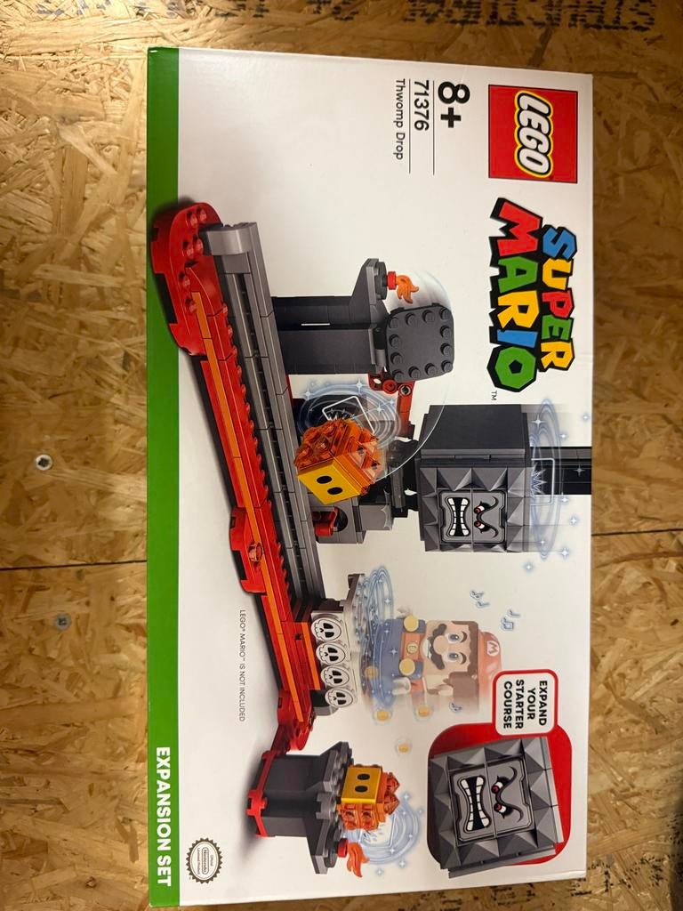 Nieuw LEGO Super Mario 71376 Thwomp Drop Uitbreidingsset, Overige thema's, Lego, Nieuw, Ophalen of Verzenden