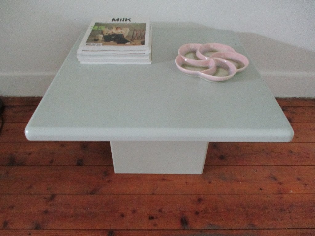 Vintage Jaren 80 Salontafel / Bijzettafel Retro, Verzamelen, Ophalen, Huis en Inrichting
