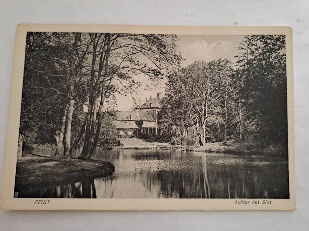 Zeist,  achter het slot, Ophalen of Verzenden, Utrecht