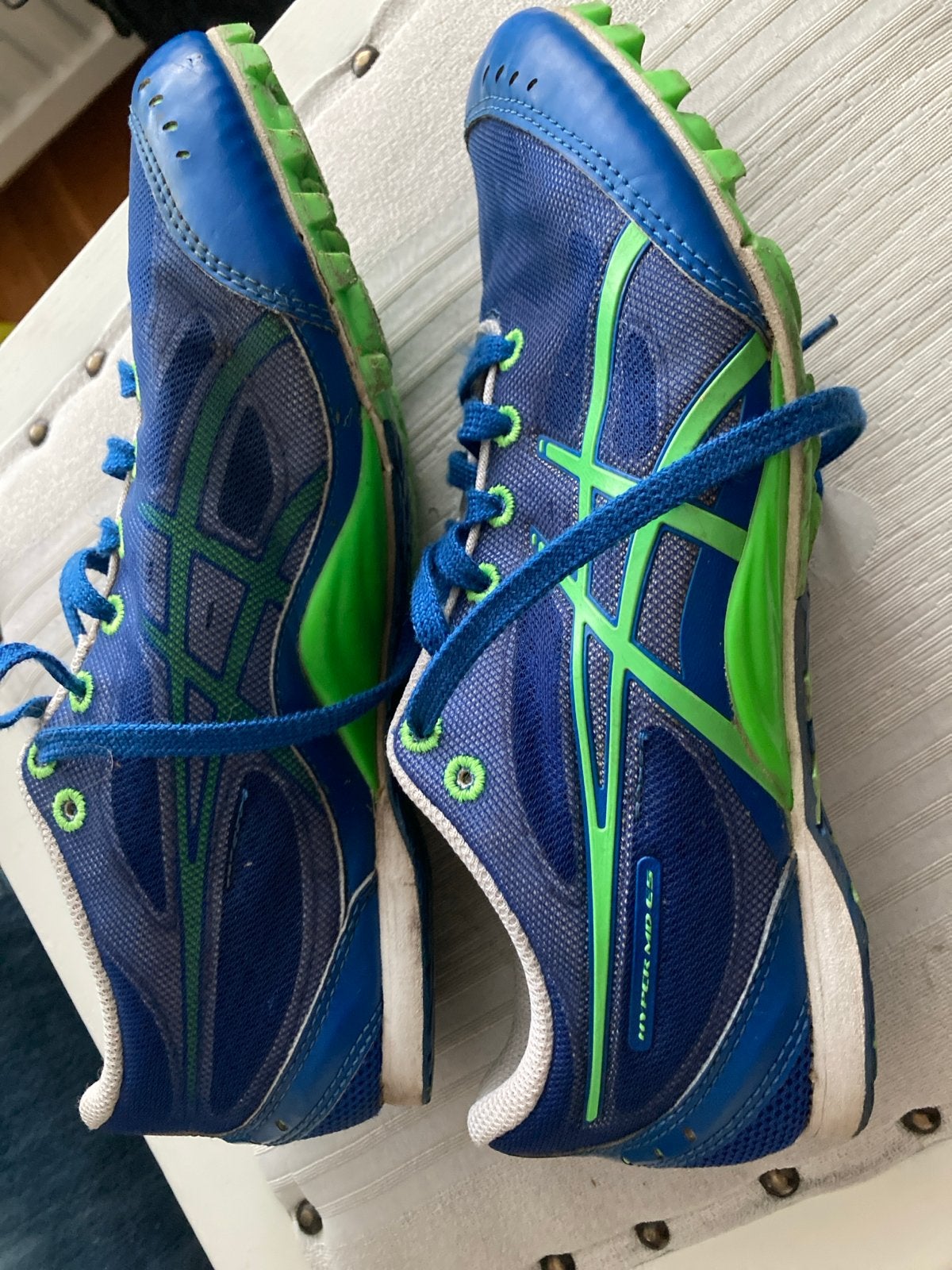Asics Spikes Atletiekbaan/Cross - Maat 39.5, Gebruikt, Ophalen of Verzenden, Spikes, Hardlopen