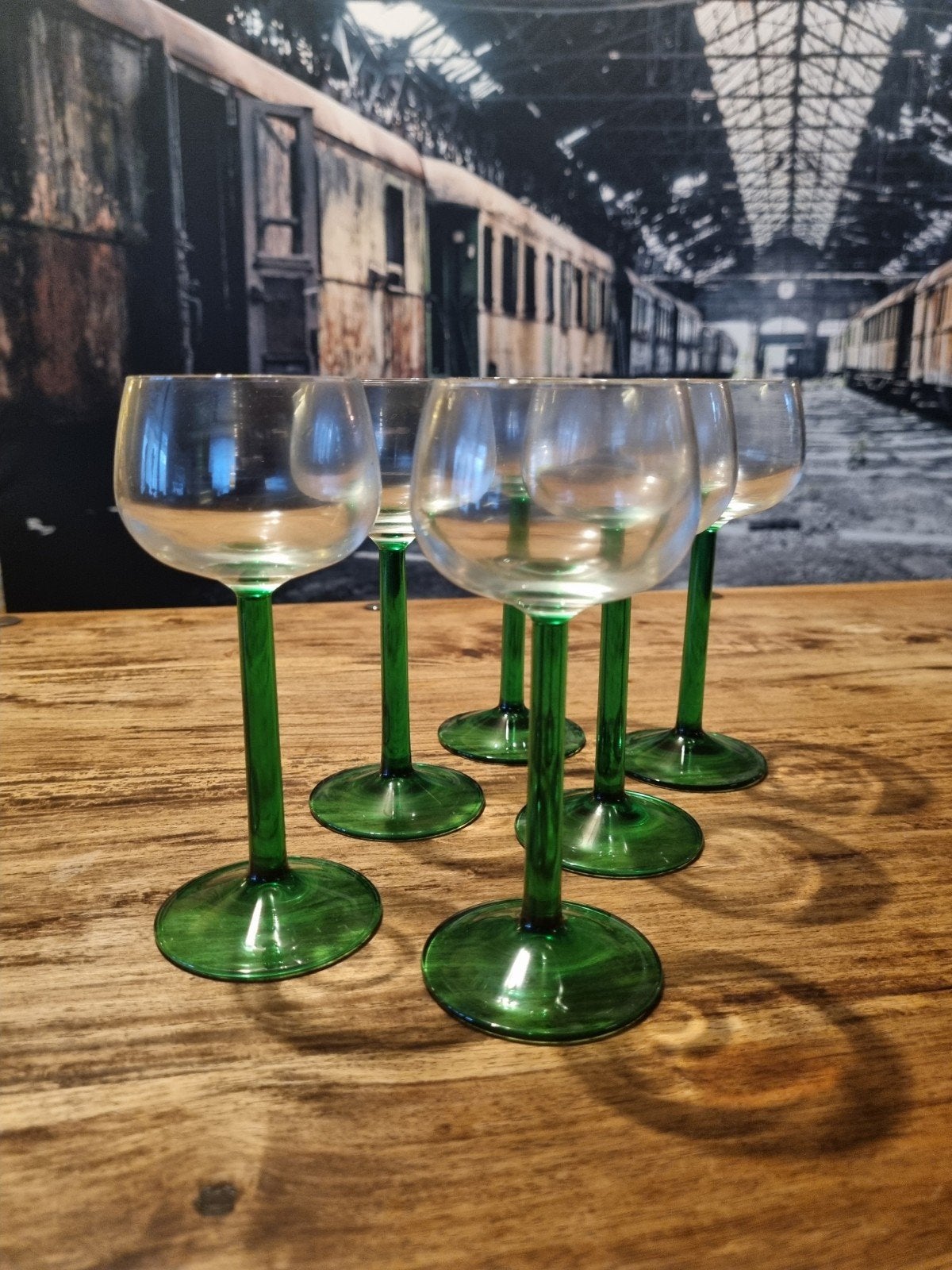 Luminarc Elzas vintage wijnglazen., Ophalen of Verzenden