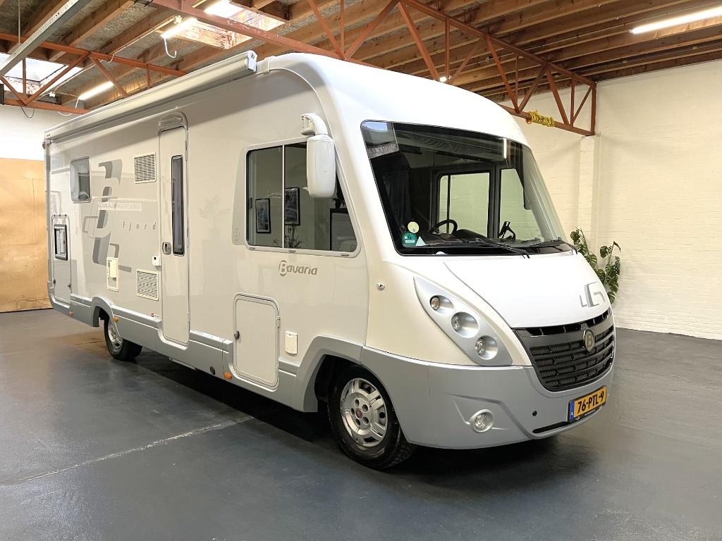 Fiat Ducato 3.0 Bavaria Fjord I 7402 / Queensbed / Zeer luxe, Caravans en Kamperen, Campers, Integraal, Fiat, Vloeistofverwarming