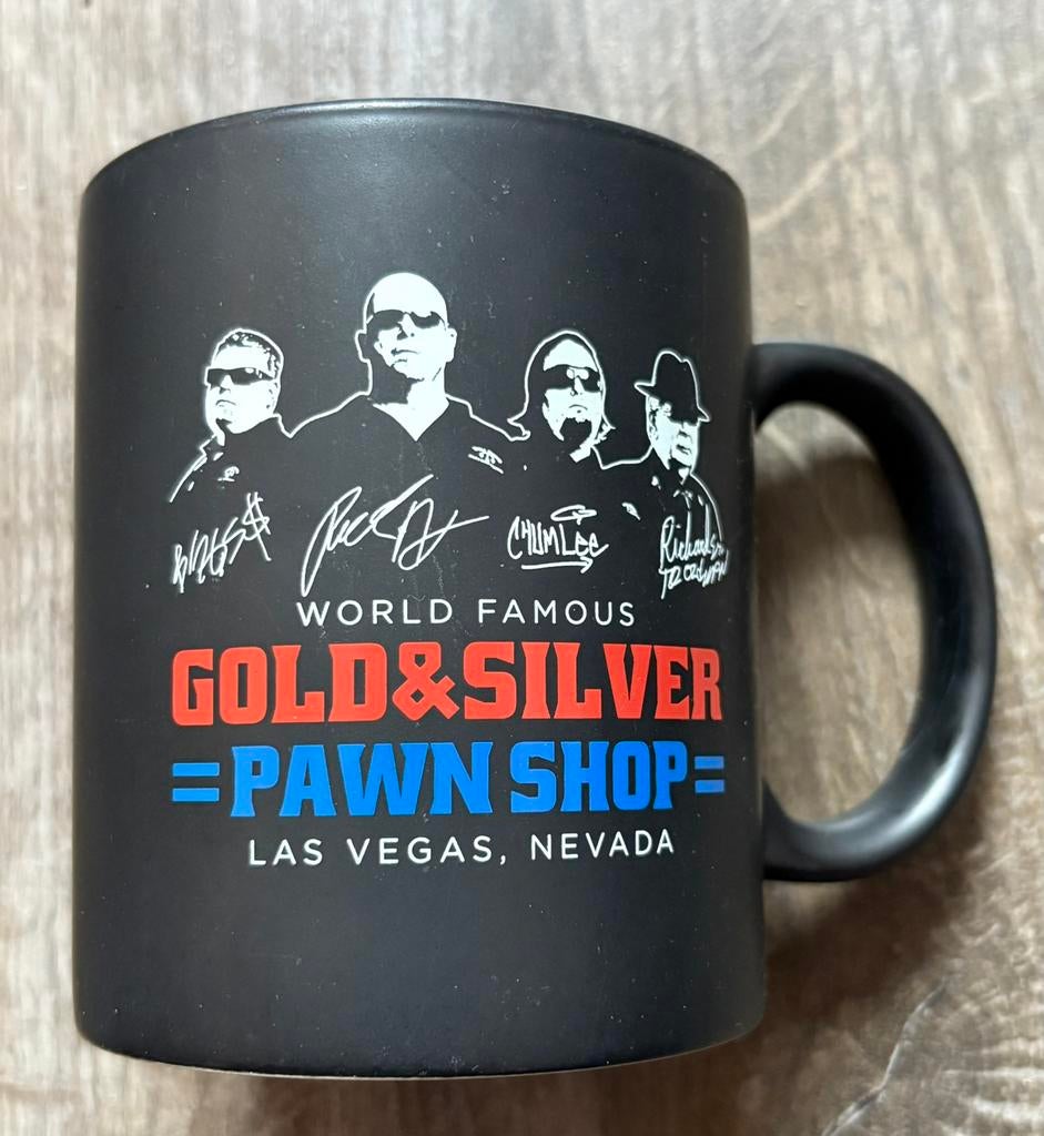World Famous Golden Silver Pawn Shop Beker/Mok, Ophalen of Verzenden