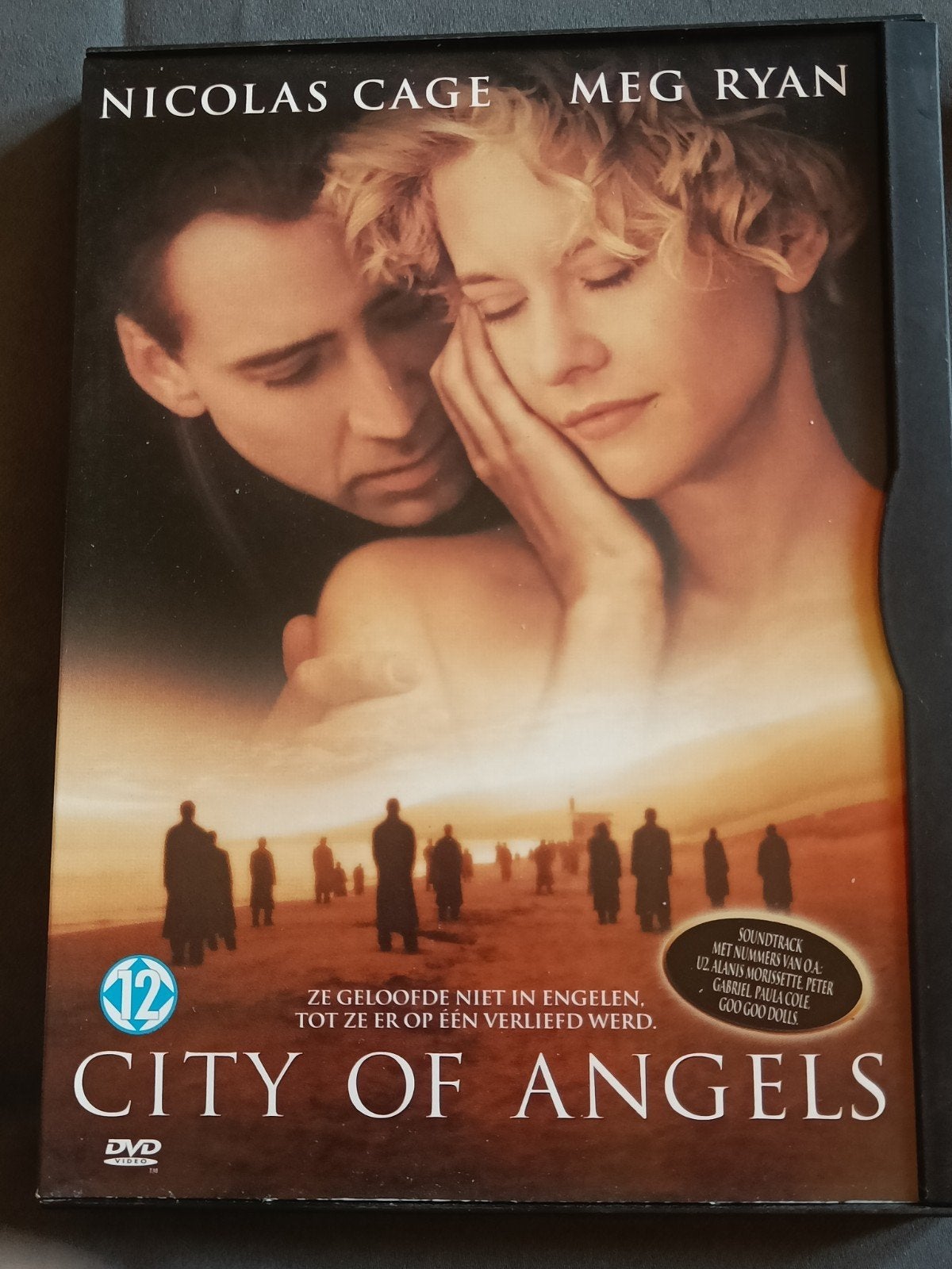 City of Angels DVD - Romantisch drama met Nicolas Cage, Engels, Gebruikt, Inclusief doosje, Spaans
