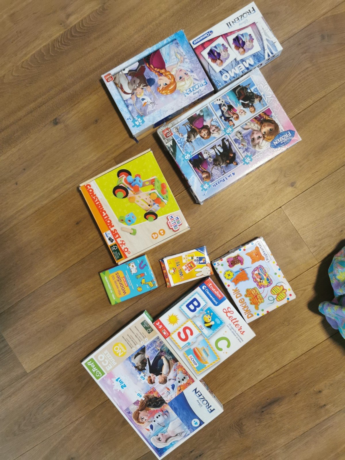 Boeken en puzzels kinderen, Ophalen, 3 tot 4 jaar