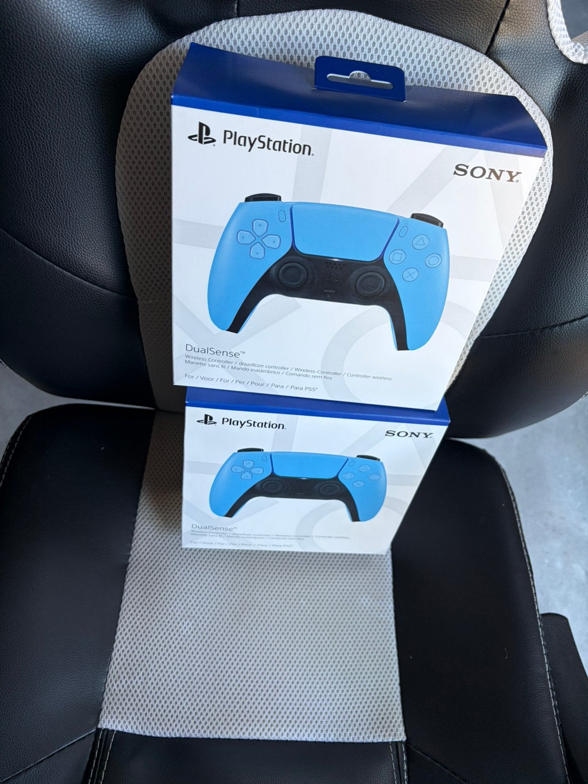 Ps5 controllers ice blue blauw NIEUW, Ophalen of Verzenden, Nieuw