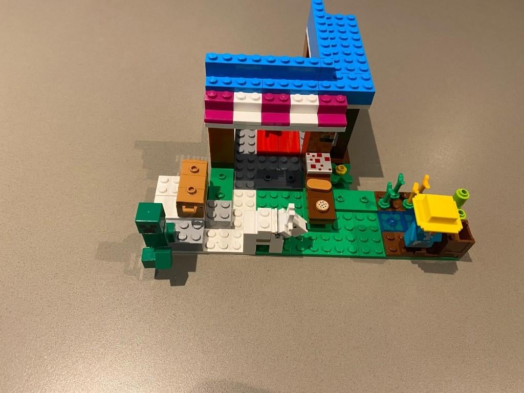 LEGO minecraft De Bakkerij - 21184, Compleet, Minecraft, Lego, Ophalen of Verzenden