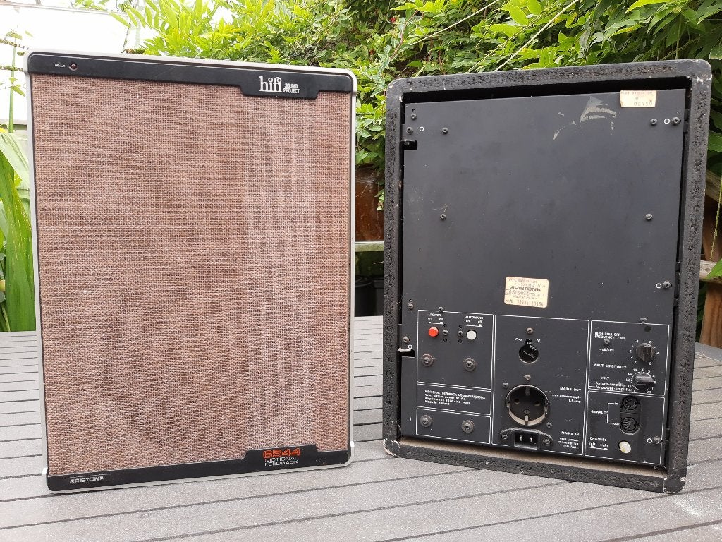 Aristona Motional Feedback speakers, Ophalen, Minder dan 60 watt, Overige merken