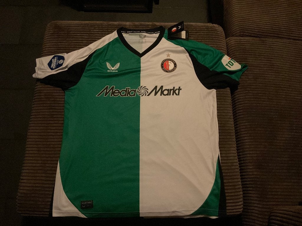 Officieel Feyenoord derde shirt 2024/2025 Dávid Hancko #33, Kleding | Dames, Sportkleding, Nieuw, Ophalen of Verzenden, Groen