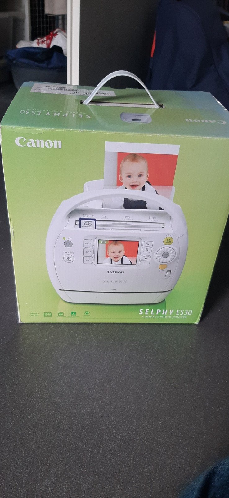Canon SELPHY ES30 Compacte Fotoprinter - Zo goed als nieuw, Fotoprinter, Canon, Kleur printen, Ophalen of Verzenden