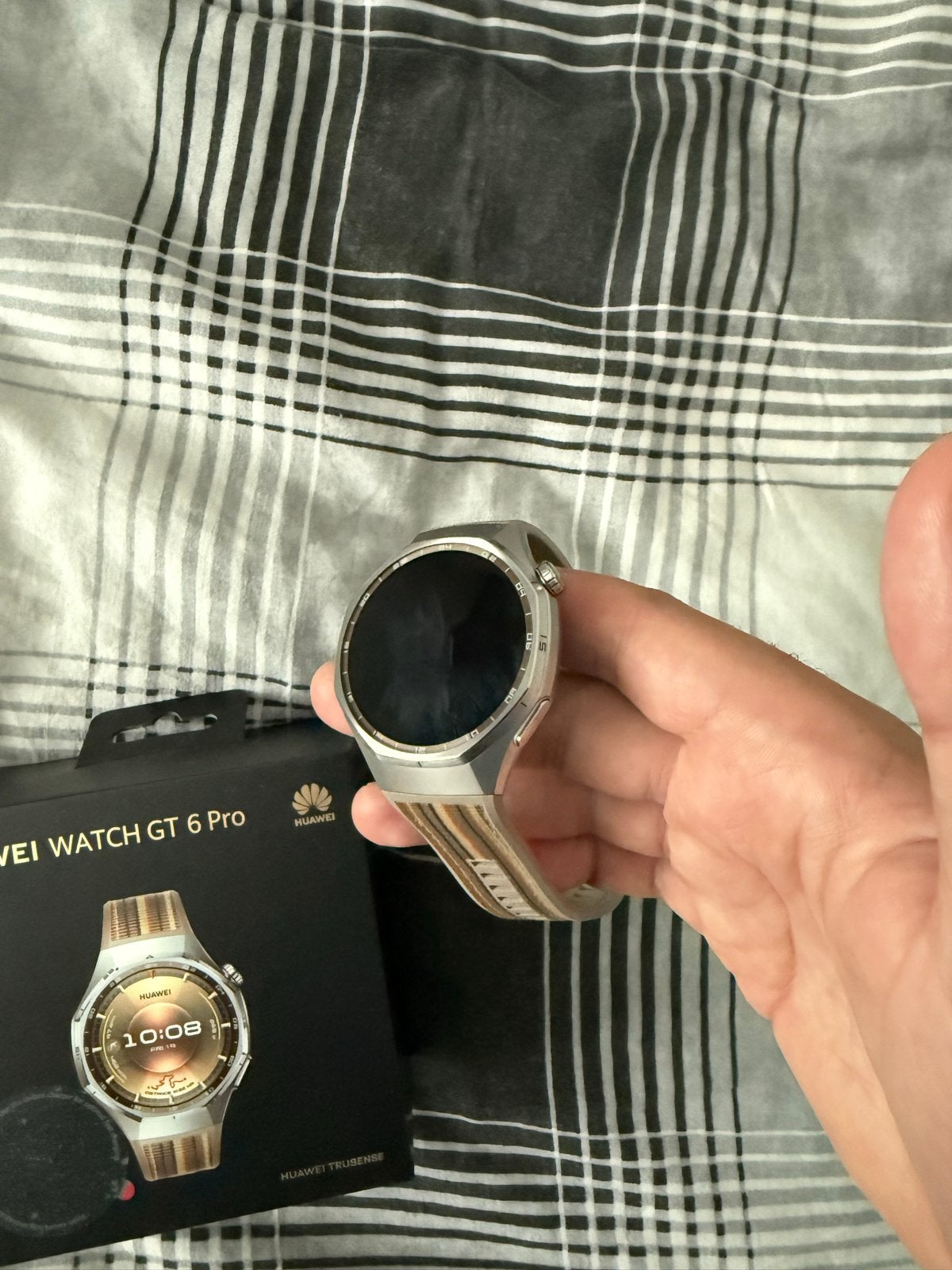 Huawei Watch GT 6 Pro - Zo goed als nieuw, Afstand, Ophalen of Verzenden, Zo goed als nieuw, Waterdicht