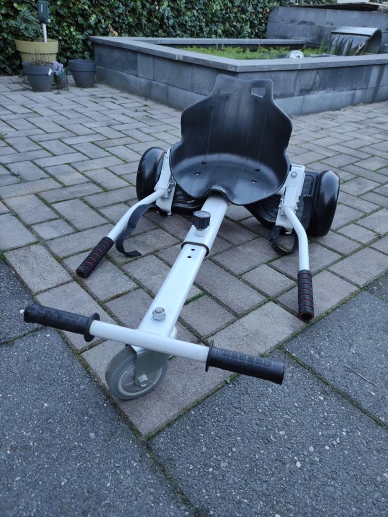 Hoverboard met cart, Ophalen, Zo goed als nieuw