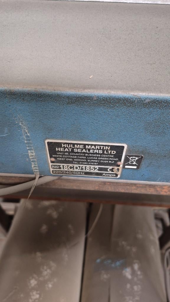 Krimpfolie machine, Ophalen of Verzenden, Gebruikt, Gereedschap of Toebehoren