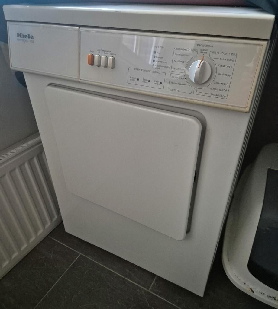 Miele Novotronic T456 wasdroger luchtafvoer, Witgoed en Apparatuur, Ophalen, Gebruikt, Luchtafvoer, 85 tot 90 cm