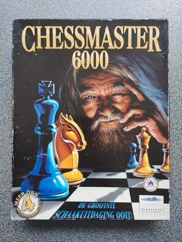 Chessmaster 6000, Spelcomputers en Games, Puzzel en Educatief, Verzenden, 1 speler, Zo goed als nieuw