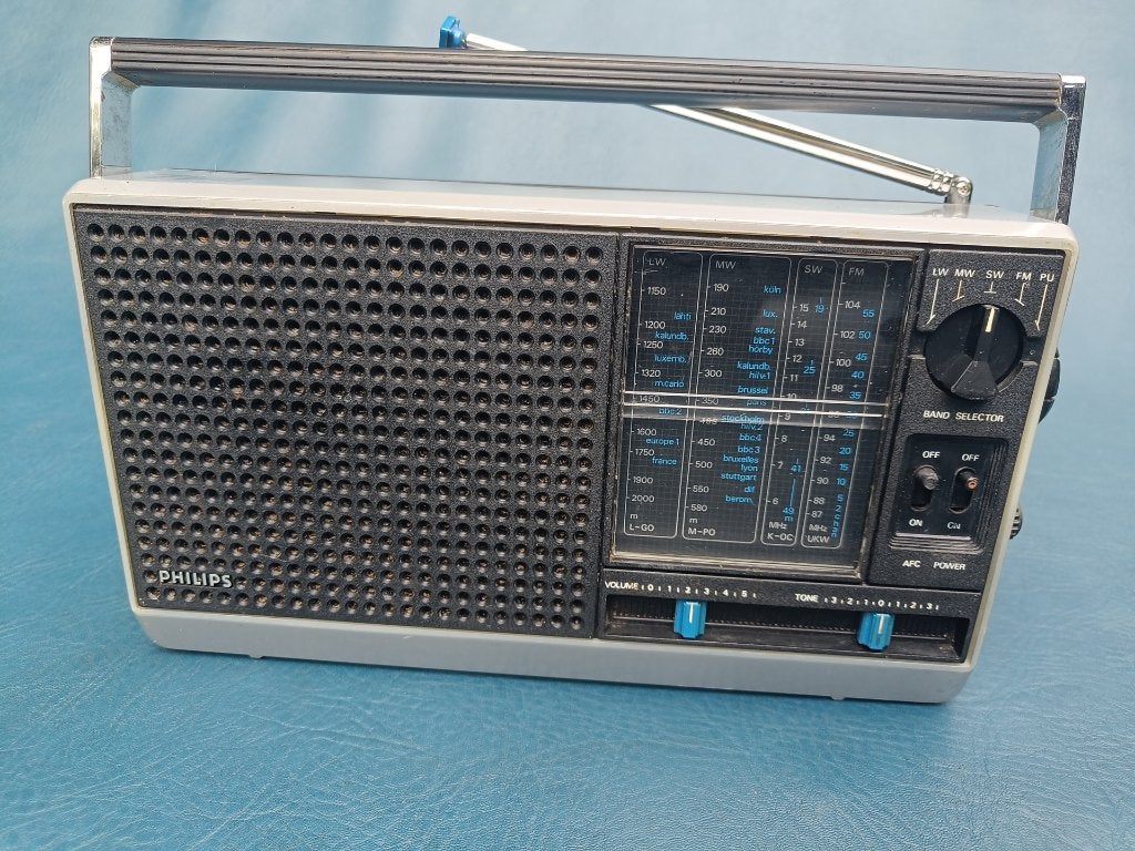 Philips 90RL750 FM-AM transistorradio, Ophalen of Verzenden, Gebruikt, Transistorradio