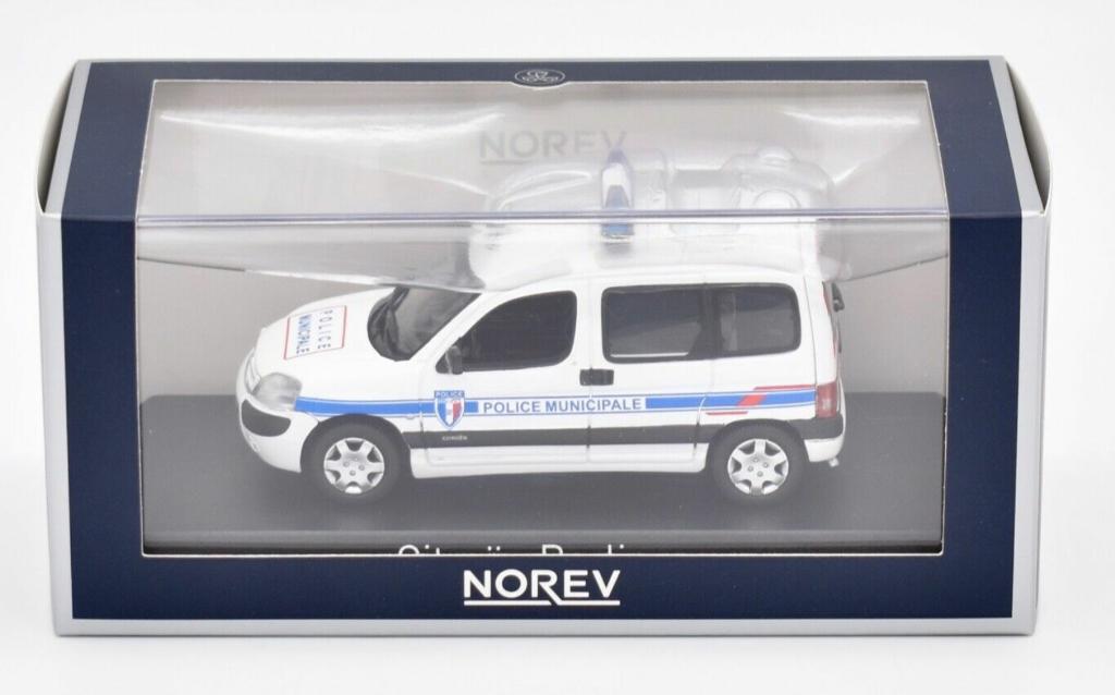 Citroen Berlingo 2007 Police Municipale 1/43 NOREV R 155726, Verzenden, Nieuw, Auto, Norev