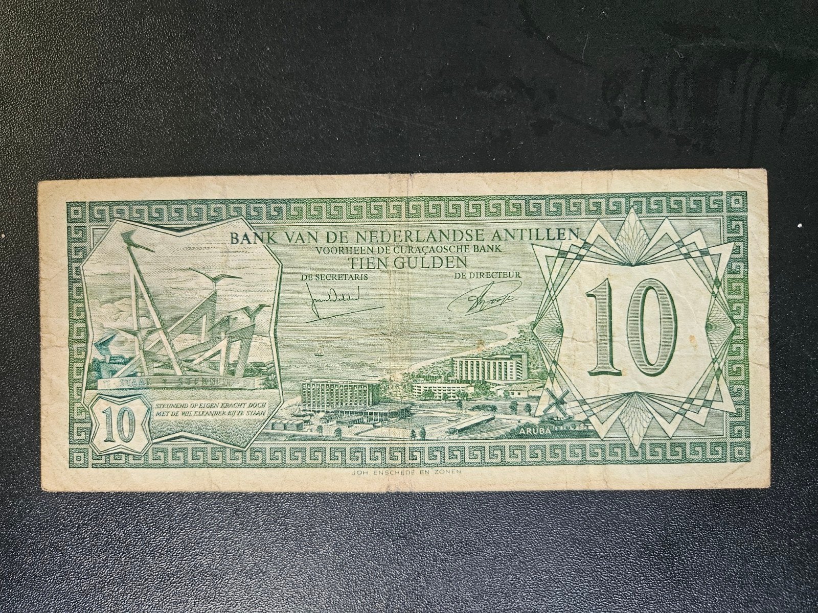 Nederlandse Antillen pick 9b 1972, Ophalen of Verzenden, Midden-Amerika, Los biljet