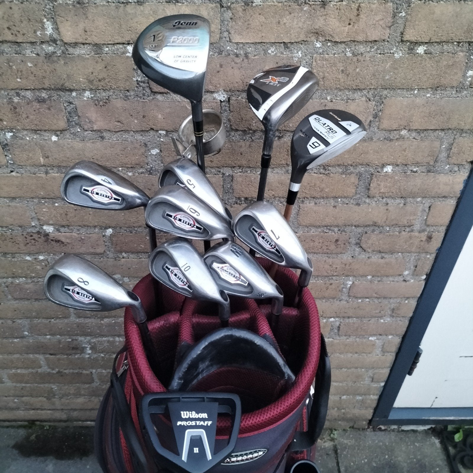 Golfset Callaway, Wilson, Penn en Tas, Ophalen, Gebruikt, Set, Overige merken