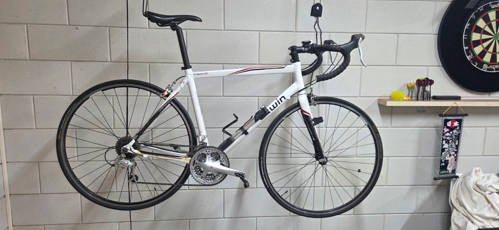 Triban 5 racefiets, Fietsen en Brommers, Gebruikt, Velgrem, Aluminium, Ophalen