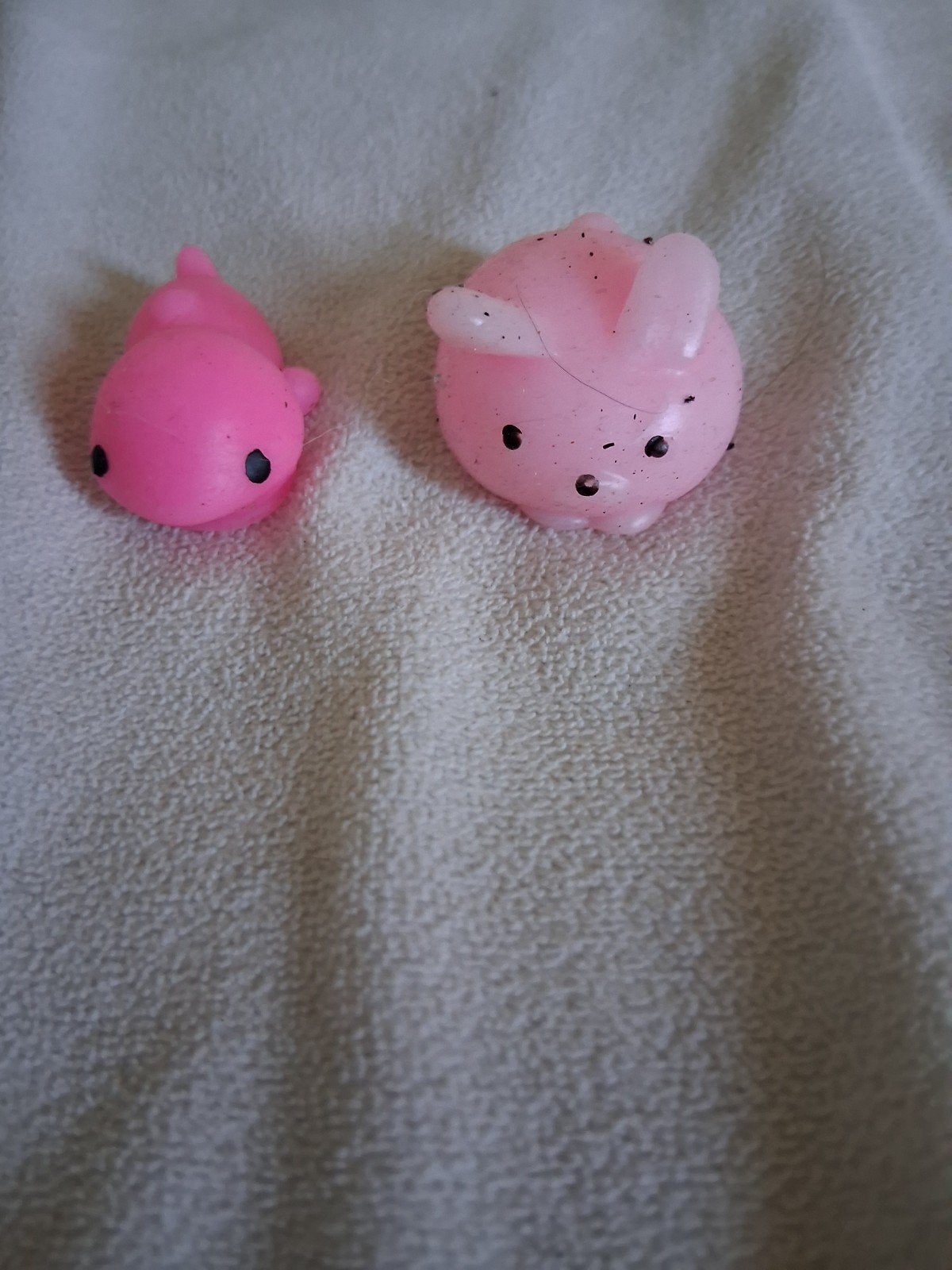 2 roze Moji Squizies - Schattige stressverlichters, Ophalen of Verzenden